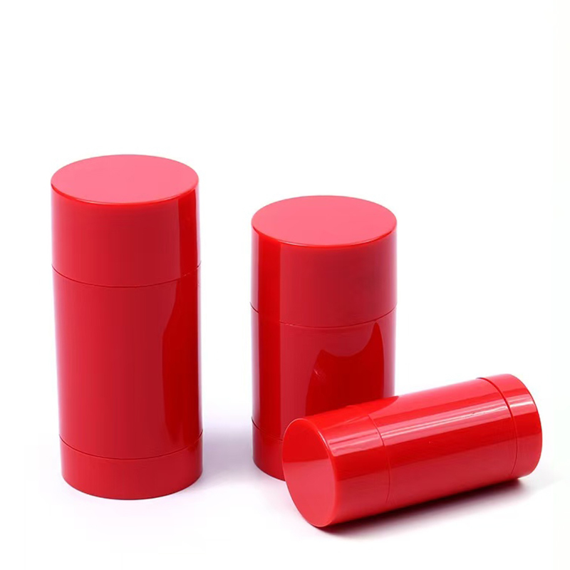 Bright Color 15g 30g 50g 75g 100g AS Plastic Body Fragrance Container Empty Deodorant Balm