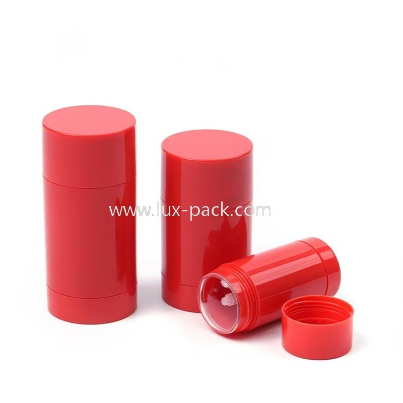 Balm Bottle Bottom Filling Cosmetic Plastic Packaging Container Reusable