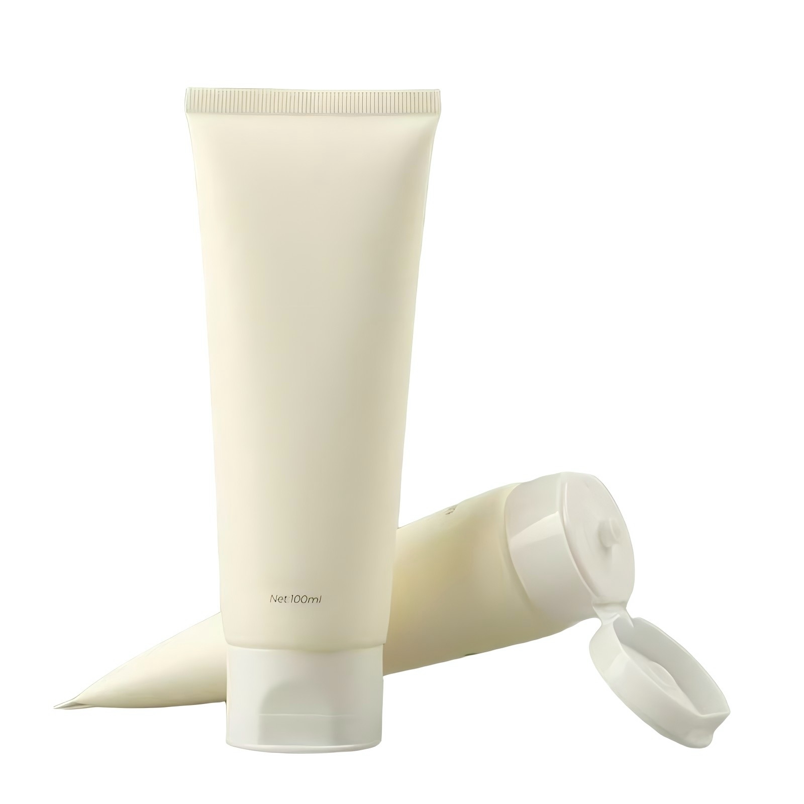 soft polyethylene plastic cosmetic hand cream tube roll tube plastic tube