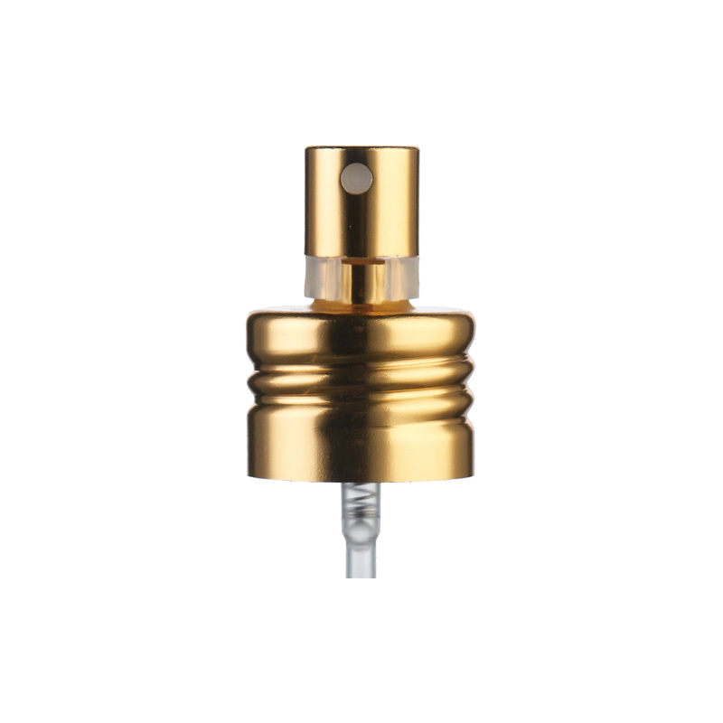 13mm 15mm 18mm 20mm 24mm 28mm Screw Type Aluminum Closure Shiny Gold Silver  Fine Mist Sprayer With Clip for Glass Perfume Bottle