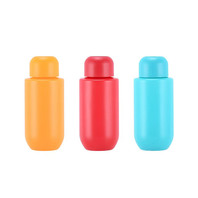 Recyclable Matt Surface Disc Top Cap Lotion Cream Container Cosmetic Packaging HDPE Bottle for Personal Care