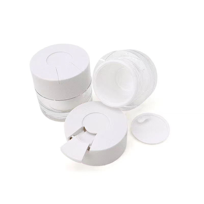 High-ended Quality 15g 30g 50g Cream Jar with Spoon Convenient to Use Support Any Artworks Printing Used for Skincare Package