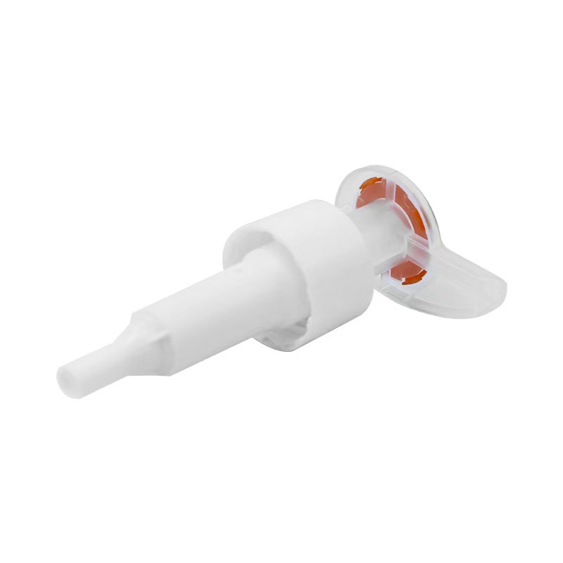 Q Shape Top Head 24/410 28/410 Lotion Dispenser Pump Used for Skincare Packages