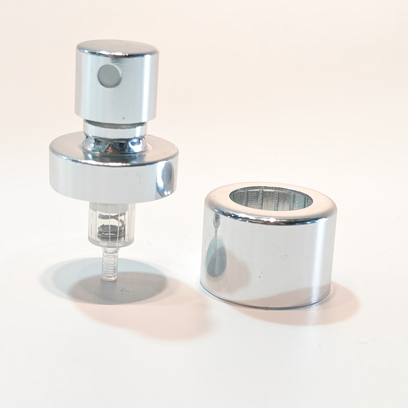 Premium Aluminum Fine Mist Sprayer with 13mm/15mm/20mm Neck Sizes in Gold/Silver for Well Sealing Cosmetic Bottles