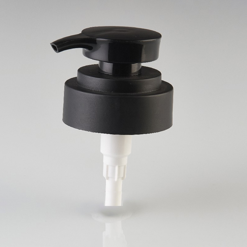 HDPE Plastic Screw Lotion Pump with External Spring and 24 410 Press Head for Shampoo and Body Wash