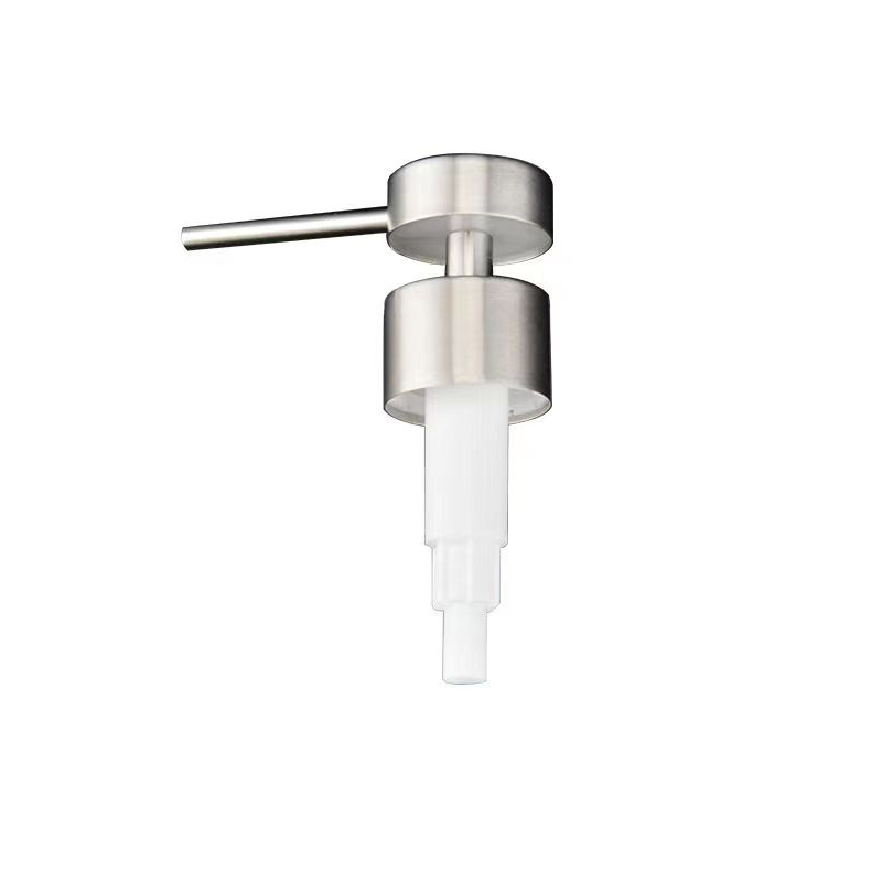 Durable 28mm Stainless Steel External Spring Lotion Dispenser Pump for Cosmetic Bottle Packaging