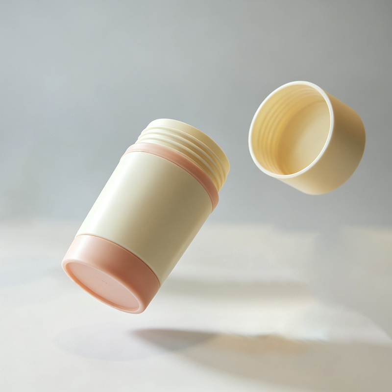 New Design 35g 50g 75g PP Double Shell Body Fragrance Deodorant Balm Stick Container