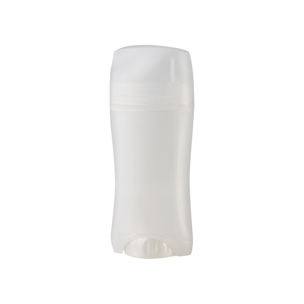 75g Oval Plastic Deodorant Stick Container Solid Perfume Tube 58mm Screw Cap Custom Colors