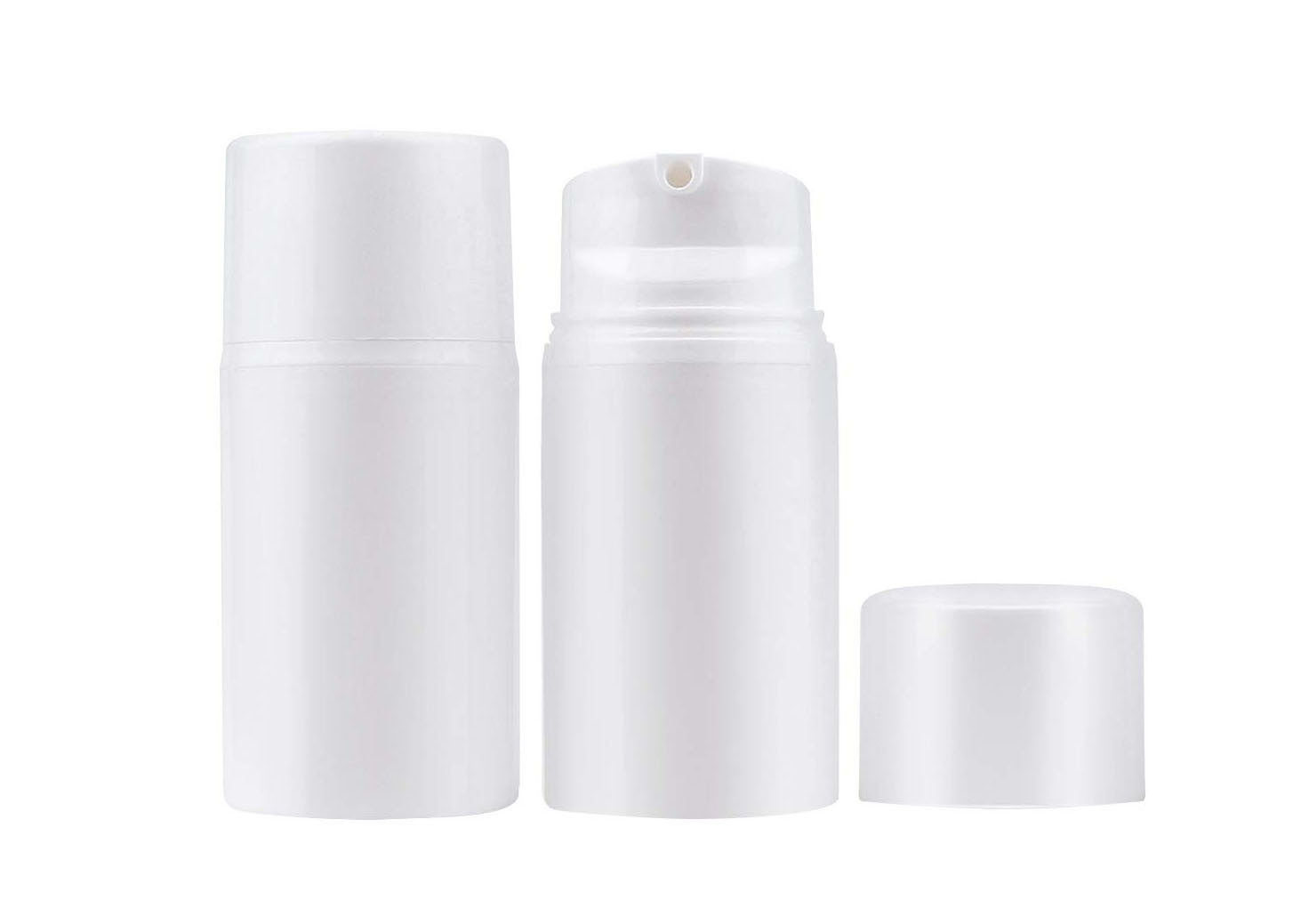 Plastic PP Airless Cosmetic Bottles Outdoor  Travel And Daily Life Use