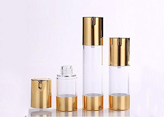 15ml 30ml 50ml Plastic Airless Pump Vacuum Cosmetic Bottle Leakproof Controlled Dispensing Cream Lotion Packaging