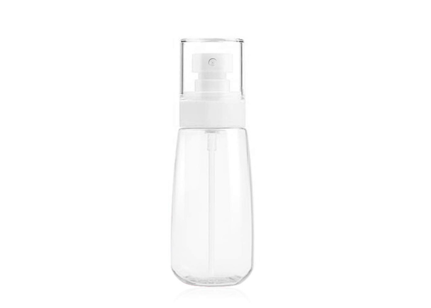 Transparent Liquid Mist Spray Water Bottle With Spiral Bottle Mouth