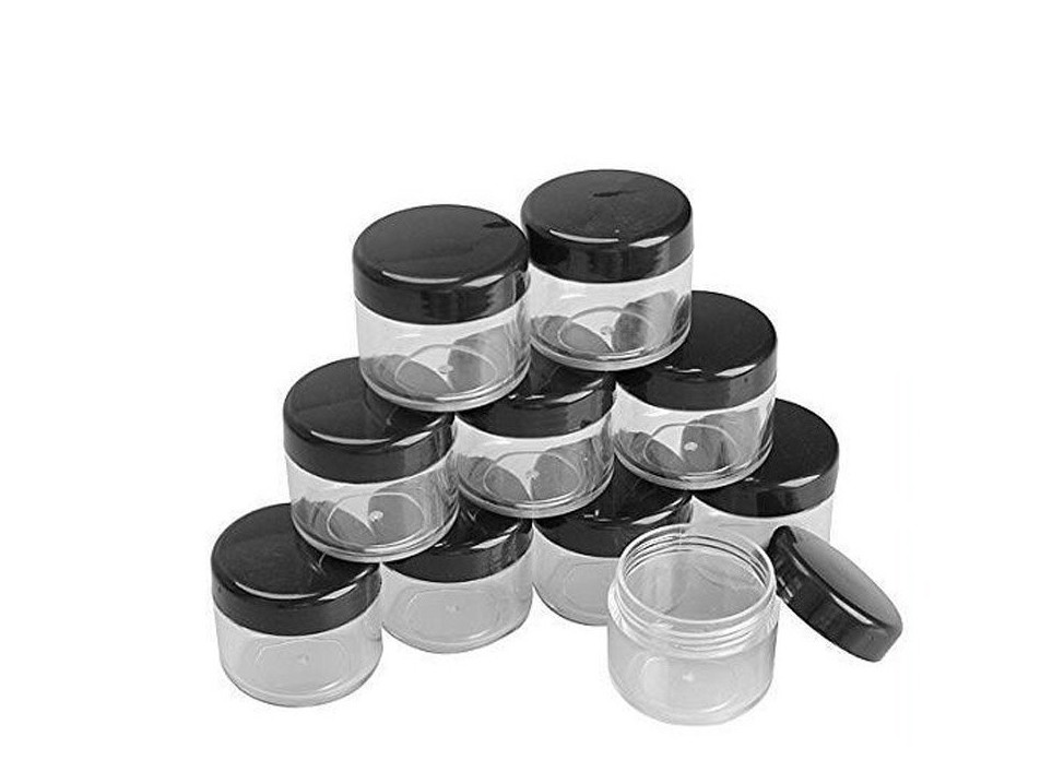Chemical Resistant Empty Cream Jars Lightweight Reusable Long Life Span