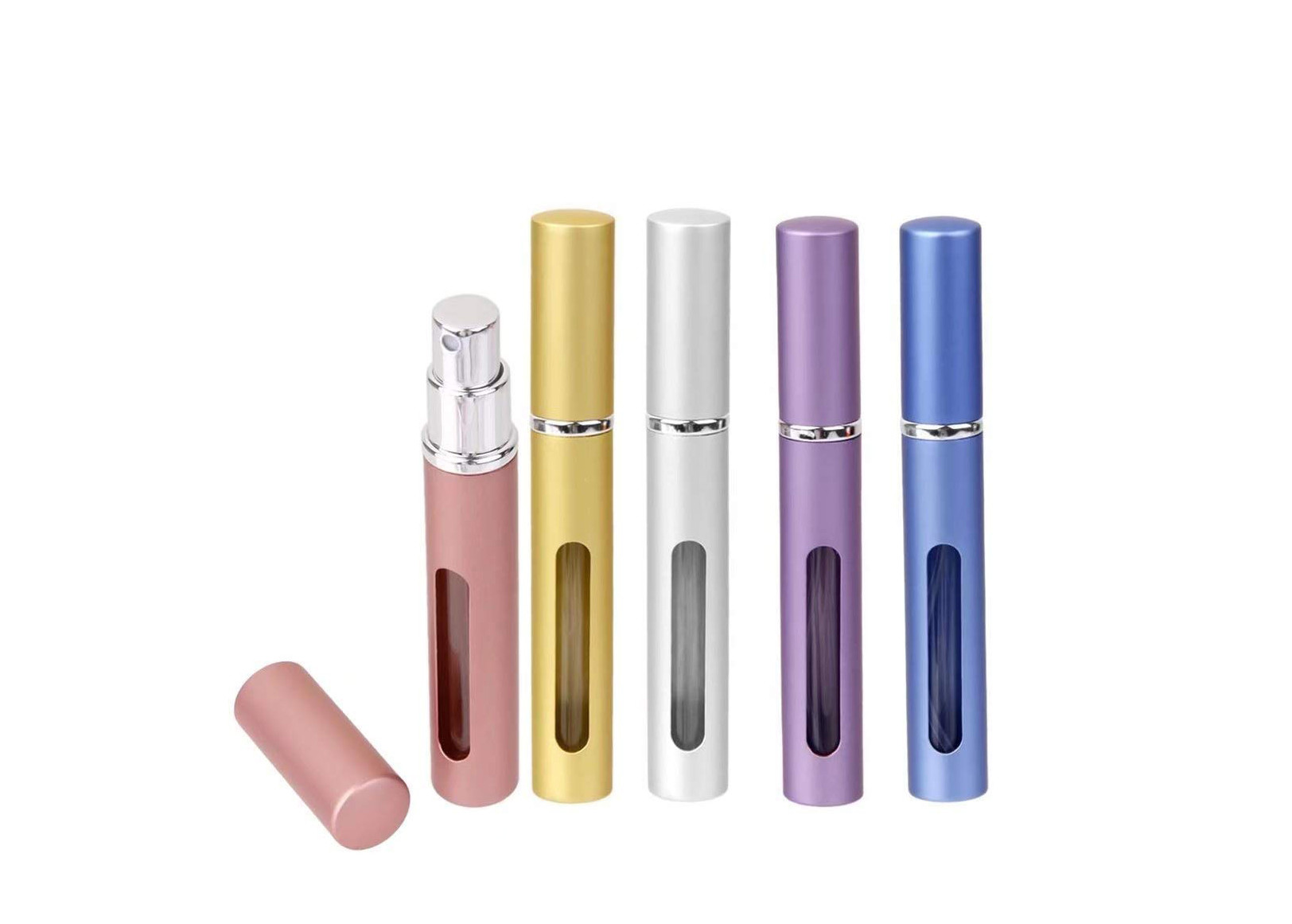 Aluminum Pen Perfume Bottle Variety Colors Compact And Lightweight