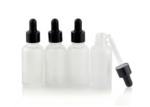 Frosted  Small Essential Oil Bottles Corrosion Resistant Long Life Span