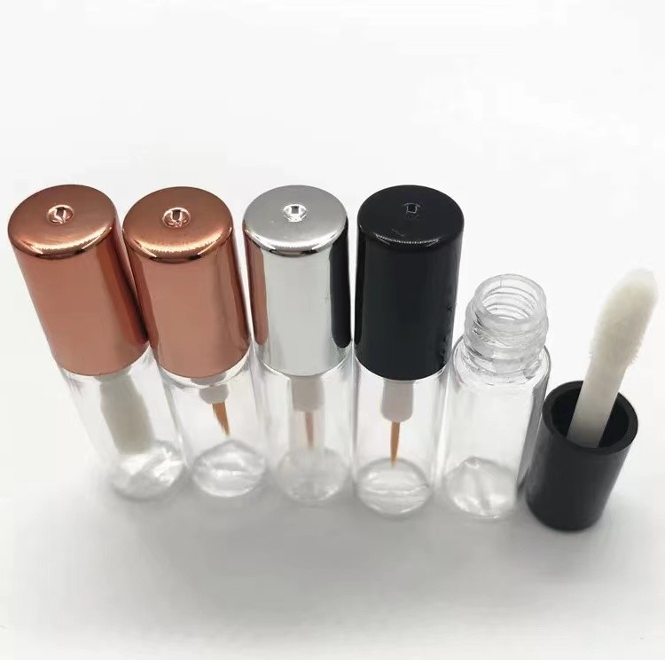 Empty Plastic Lip Gloss Tubes Transparent Cosmetic Lipstick Eyeliner