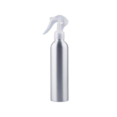 100ml 150ml 250ml Silver Anodized Aluminum Bottle Cosmetic Packaging Aluminum Bottle