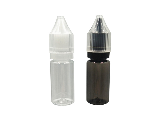 Soft PET Refillable Eye Dropper Bottles Non Toxic Plastic Dropper Bottles
